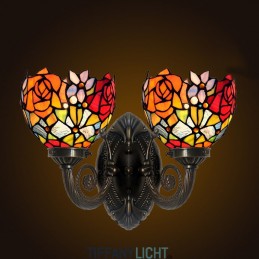 2 Light Rose Tiffany...