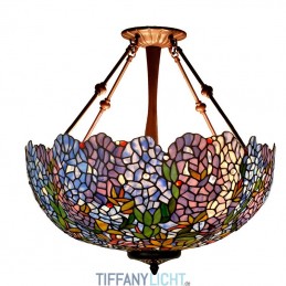 55 cm blaue Tiffany...